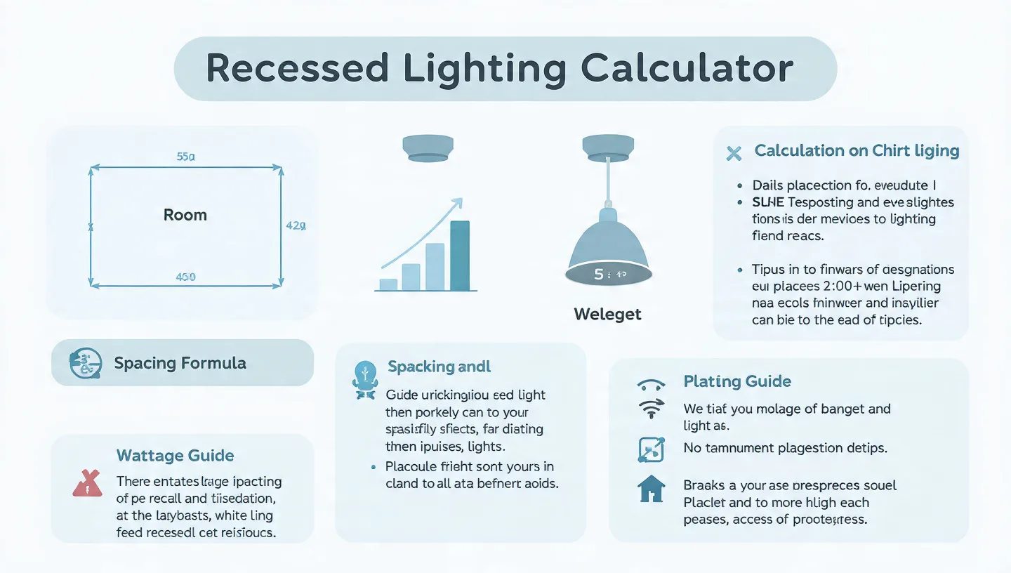 The Ultimate Guide to Using a Recessed Lighting Calculator for Perfect Lighting Design