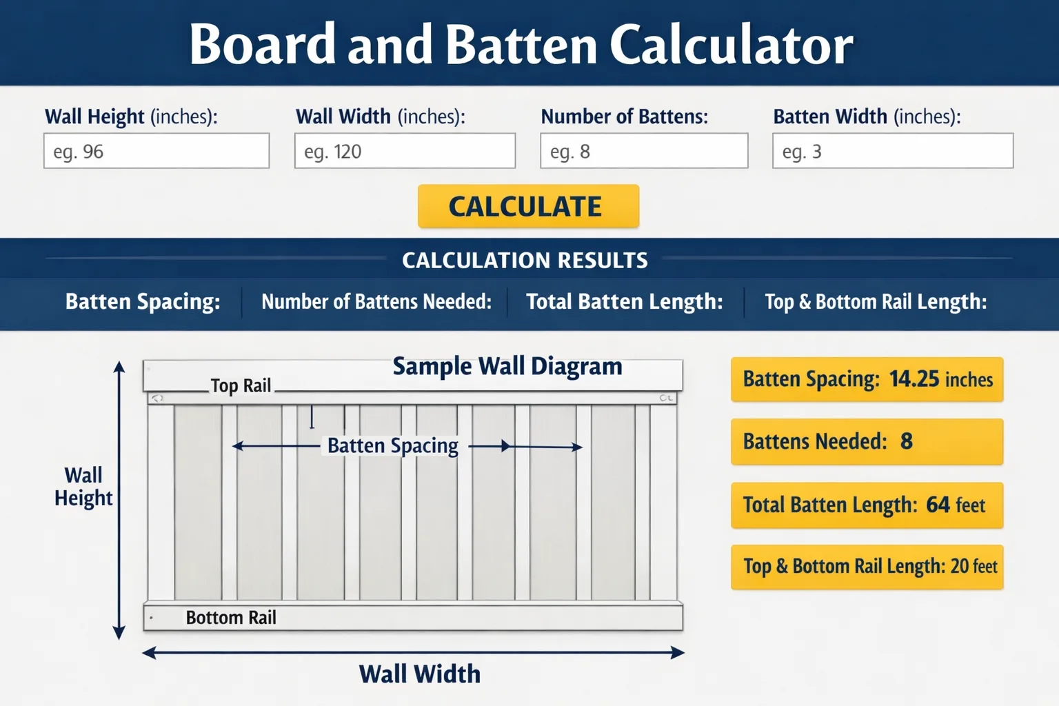Board and Batten Calculator: The Complete Guide to Perfect Spacing, Sizing, and Installation
