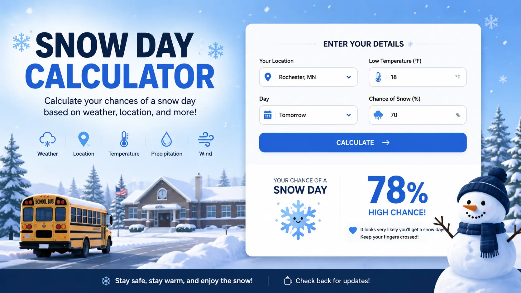 Snow Day Calculator AccuWeather: The Complete 2026 Guide to Predicting School Closures