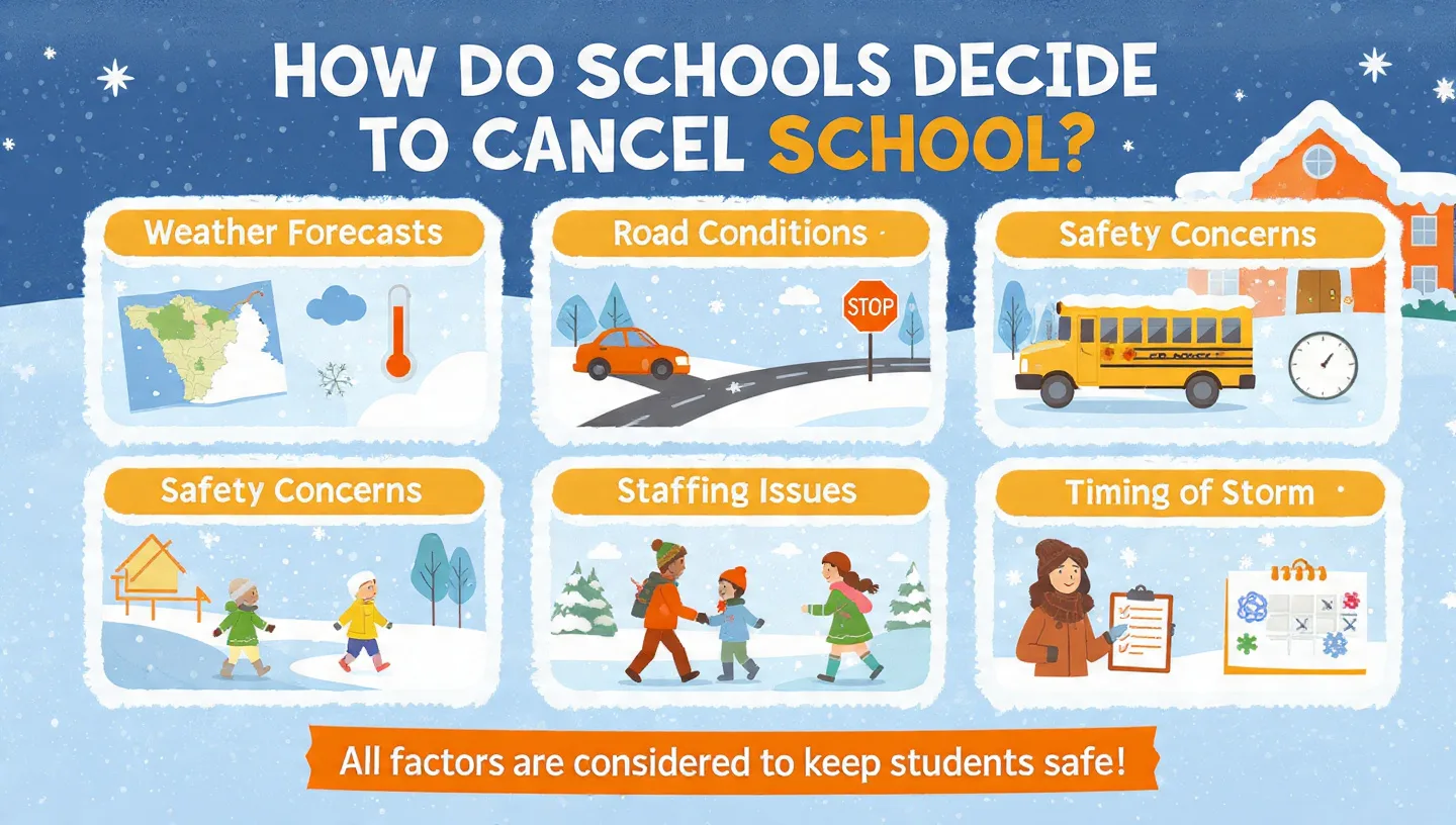 How Do Schools Decide to Cancel School? The Complete Inside Guide (2026)
