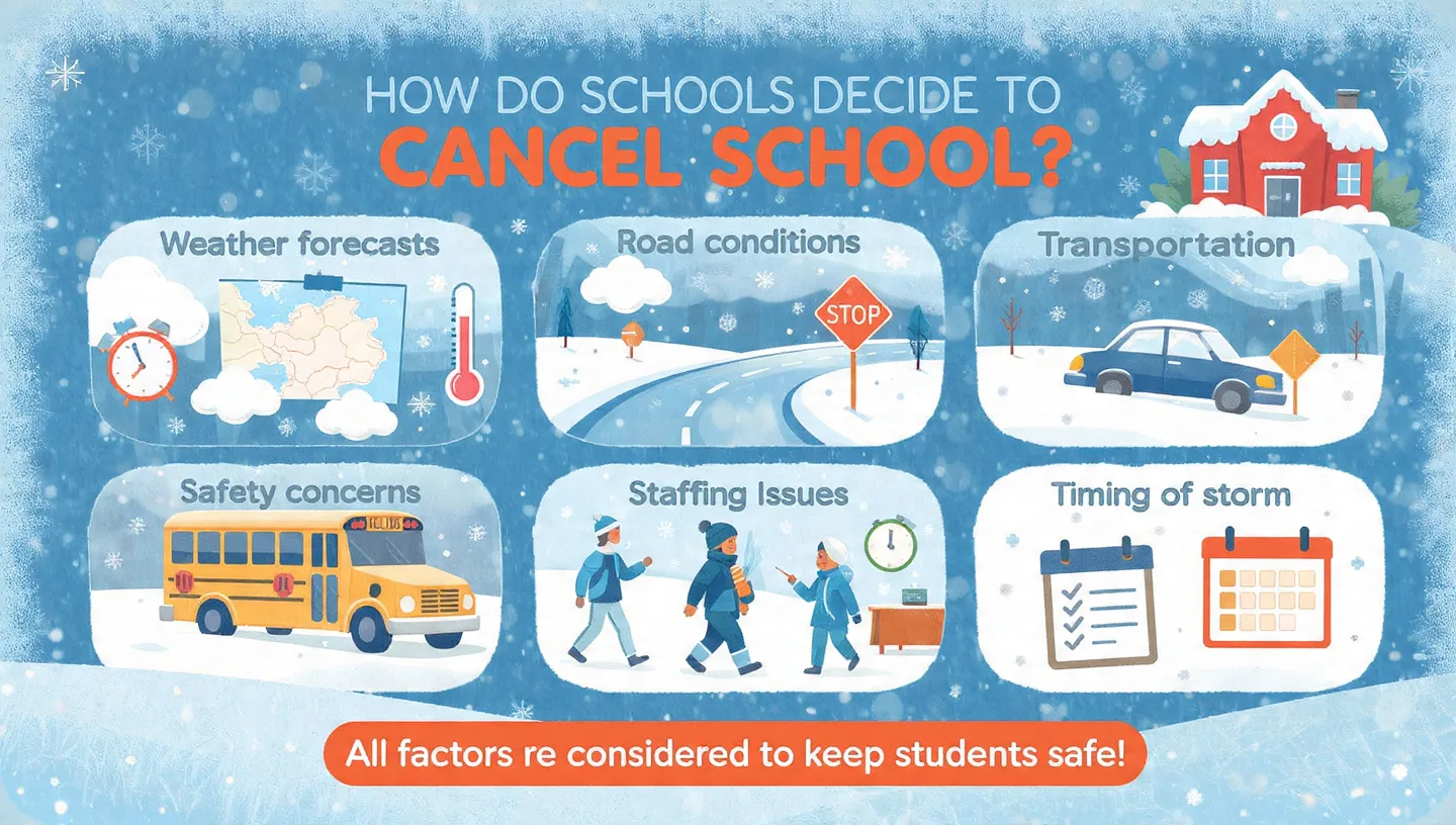 How Do Schools Decide to Cancel School? The Complete Inside Guide (2026)