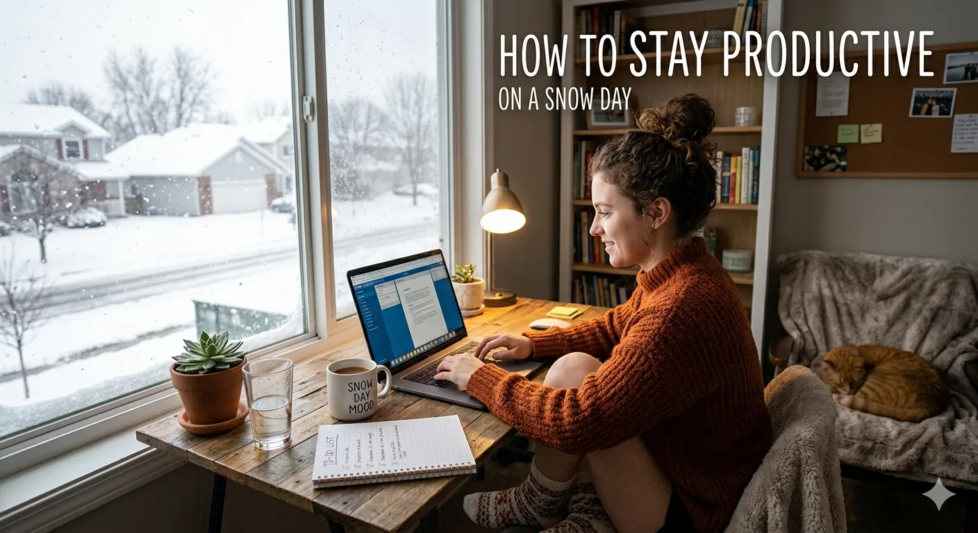 How to Stay Productive on a Snow Day: 20+ Proven Tips for Students