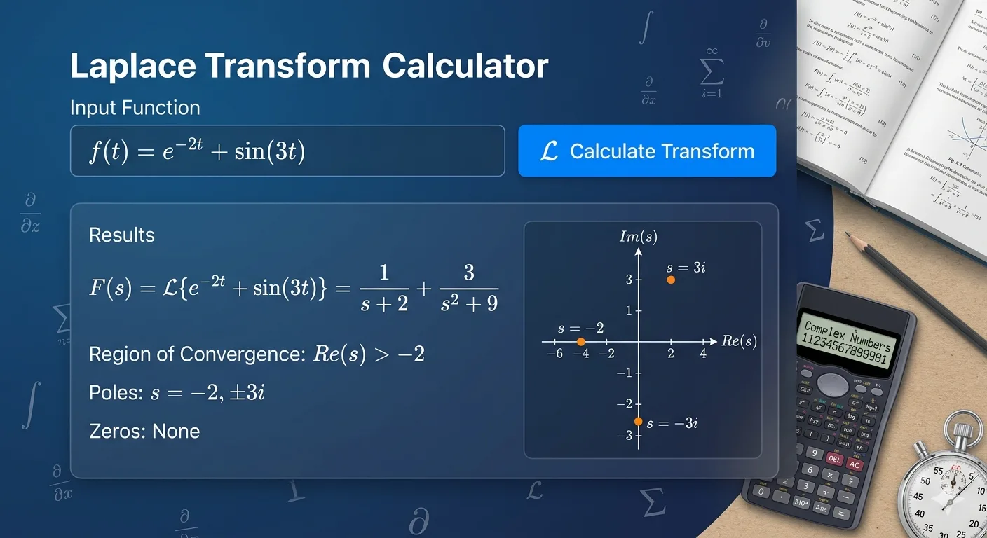 Laplace Transform Calculator: The Complete Guide