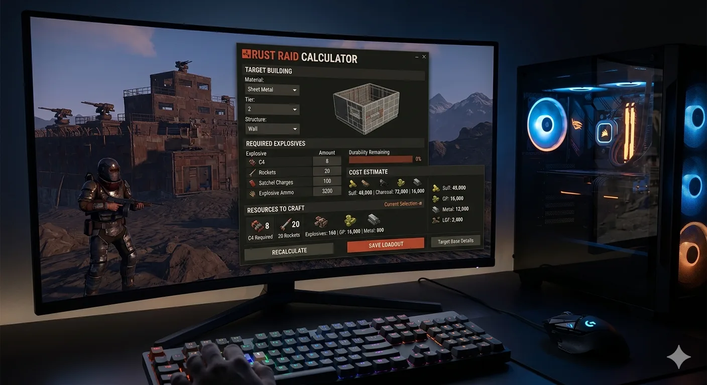 The Ultimate Rust Raid Calculator Guide: Plan Smarter, Raid Better