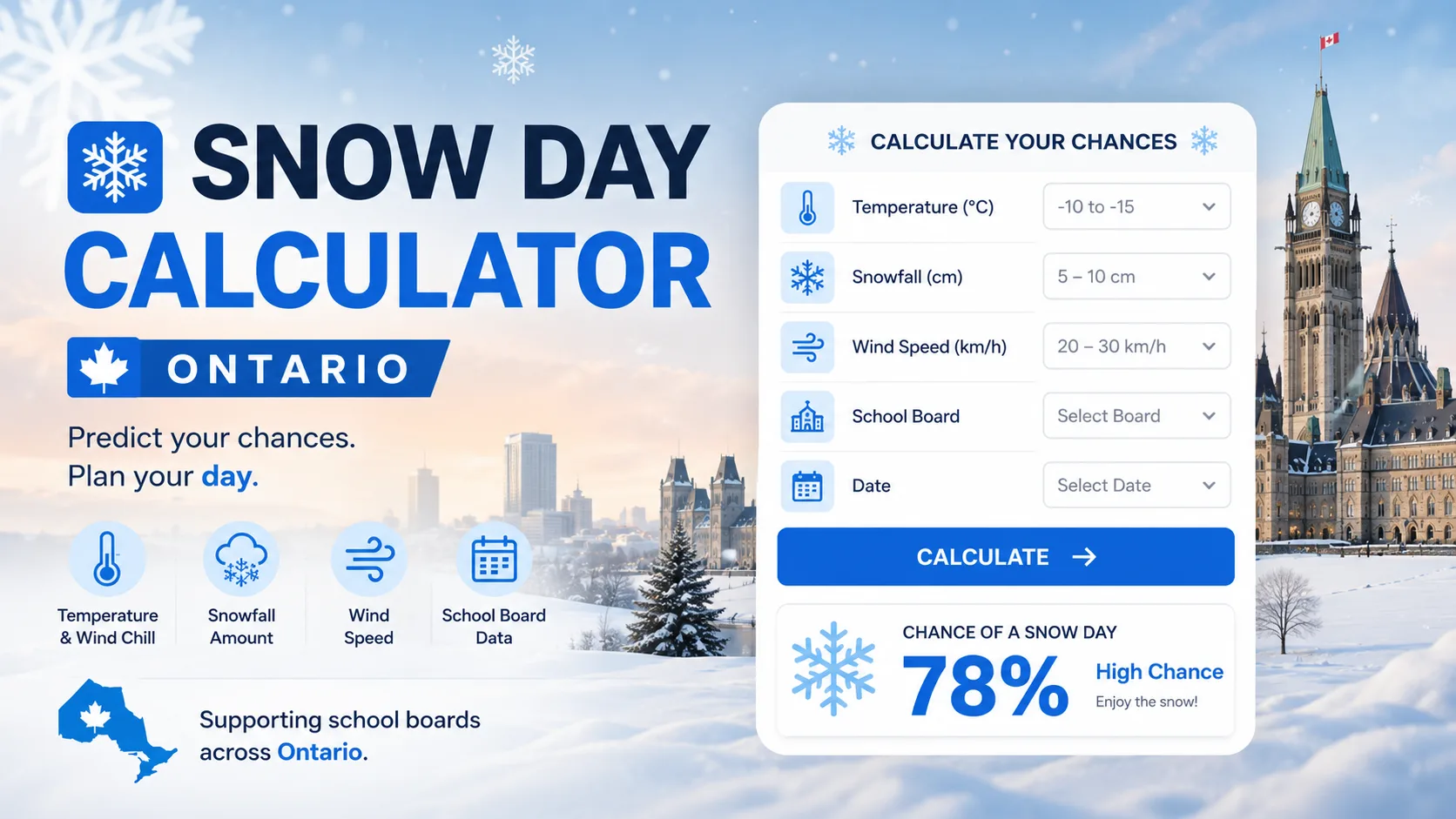 Snow Day Calculator Ontario: 2026 Guide to Predicting School Closures