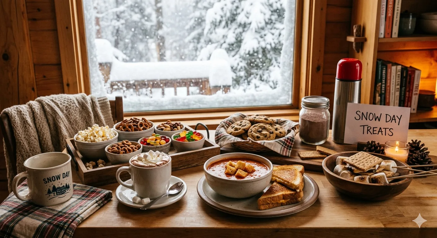 Best Snow Day Snacks and Food: 60+ Cozy Ideas the Whole Family Will Love