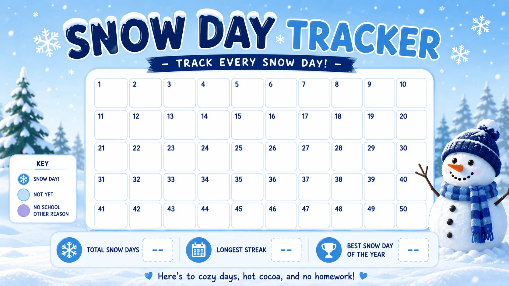 Snow Day Tracker: Check Your School Closure Odds in Real Time