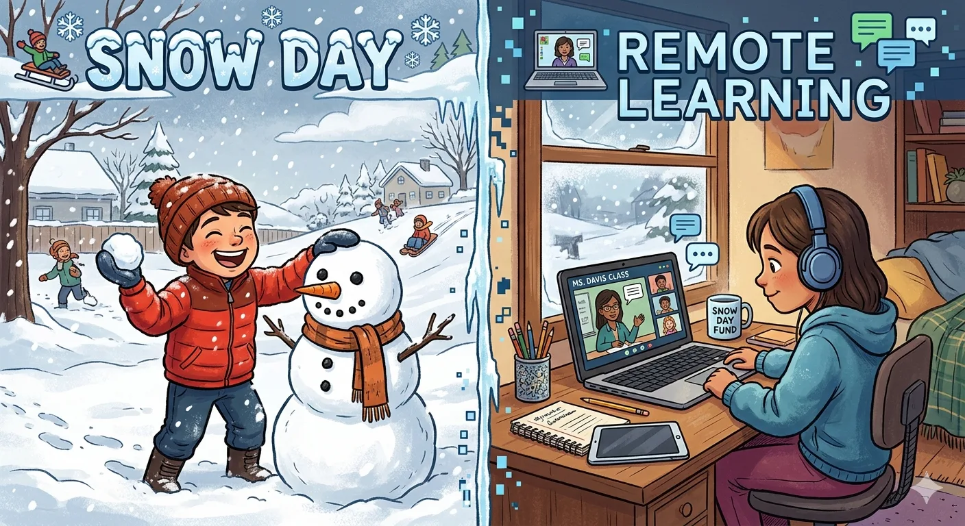 Snow Day vs Remote Learning 2026: The Great School Debate Explained