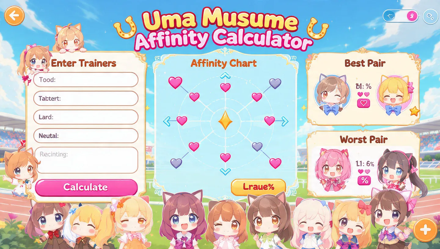 Uma Musume Affinity Calculator: The Complete Guide