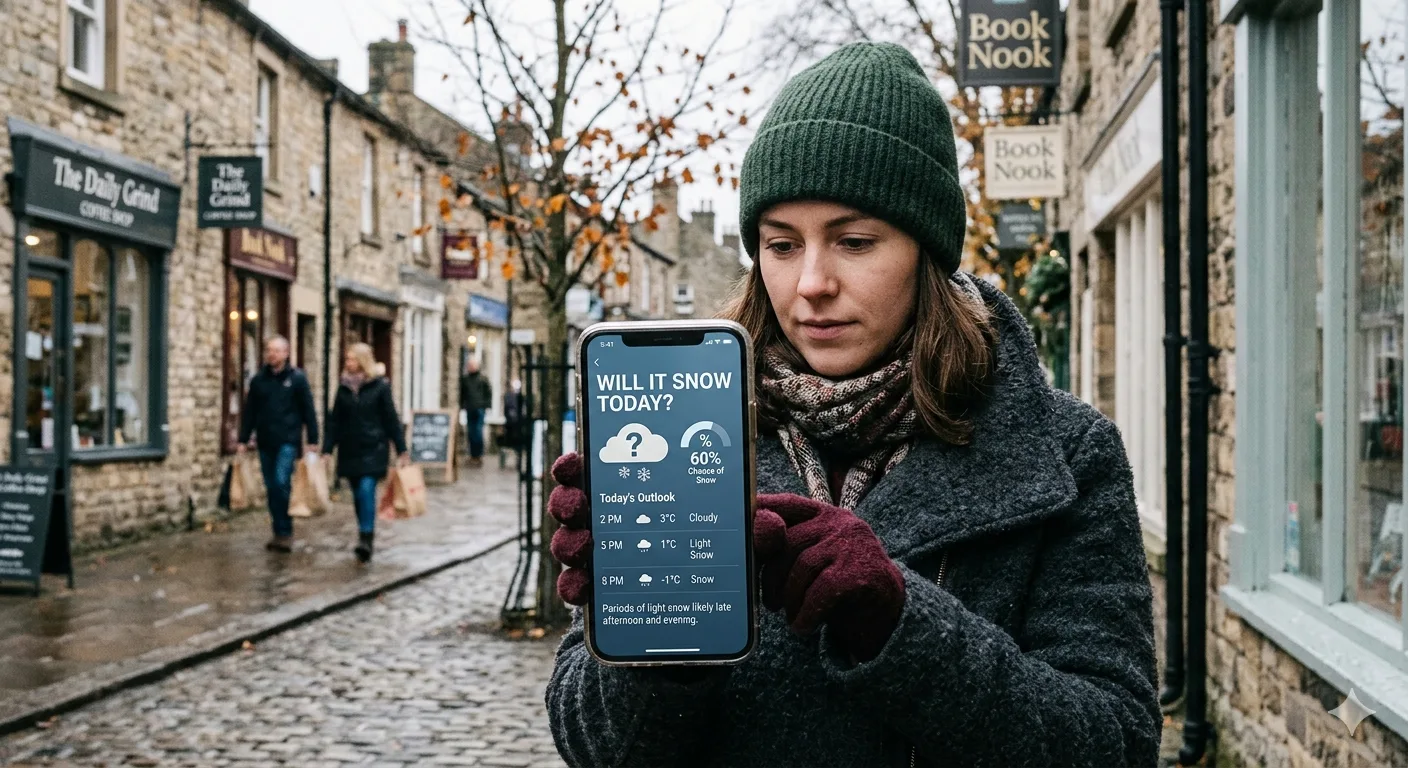 Will It Snow Today? How to Check in Real Time